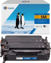 G&G CF259A compatibel met HP 59A (met chip!) Tonercartridge zwart - 2 stuk(s) Huismerk