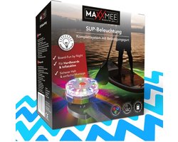 SUP VERLICHTING MET SPANRIEM - SUPBOARD LAMP – 12 RGB LEDS - DECORATIE
