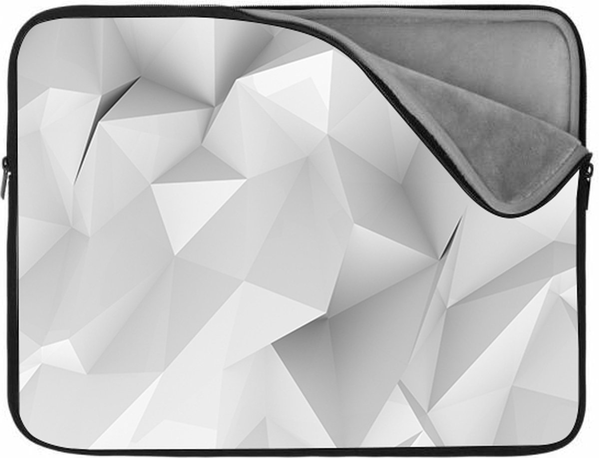 Laptopsleeve 15 inch | #6| Abstract | Zachte binnenkant | Luxe Laptophoes | Kwaliteit Laptopsleeve met foto
