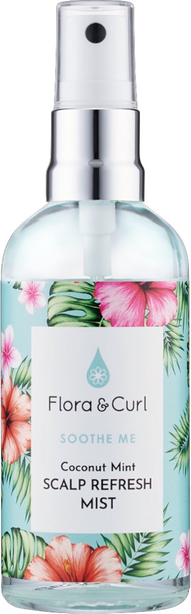 Flora And Curl Soothe Me Coconut Mint Scalp Refresh Mist 100 Ml