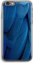 Case Company® - Hoesje geschikt voor iPhone 6 PLUS / 6S PLUS hoesje - Pauw - Soft Cover Telefoonhoesje - Bescherming aan alle Kanten en Schermrand