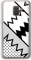 Case Company® - Hoesje geschikt voor Samsung Galaxy A8 (2018) hoesje - Pop Art #5 - Soft Cover Telefoonhoesje - Bescherming aan alle Kanten en Schermrand