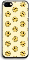 Case Company® - Hoesje geschikt voor iPhone SE 2020 hoesje - Smiley N°2 - Soft Cover Telefoonhoesje - Bescherming aan alle Kanten en Schermrand
