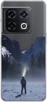 Case Company® - Hoesje geschikt voor OnePlus 10 Pro hoesje - Wanderlust - Soft Cover Telefoonhoesje - Bescherming aan alle Kanten en Schermrand