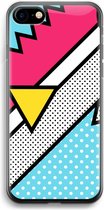 Case Company® - Hoesje geschikt voor iPhone 7 hoesje - Pop Art #3 - Soft Cover Telefoonhoesje - Bescherming aan alle Kanten en Schermrand