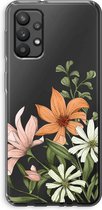 Case Company® - Hoesje geschikt voor Samsung Galaxy A32 4G hoesje - Floral bouquet - Soft Cover Telefoonhoesje - Bescherming aan alle Kanten en Schermrand