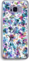 Case Company® - Hoesje geschikt voor Samsung Galaxy S8 hoesje - Hibiscus Flowers - Soft Cover Telefoonhoesje - Bescherming aan alle Kanten en Schermrand