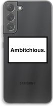 Case Company® - Hoesje geschikt voor Samsung Galaxy S22 Plus hoesje - Ambitchious - Soft Cover Telefoonhoesje - Bescherming aan alle Kanten en Schermrand