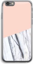 Case Company® - Hoesje geschikt voor iPhone 6 PLUS / 6S PLUS hoesje - A touch of peach - Soft Cover Telefoonhoesje - Bescherming aan alle Kanten en Schermrand