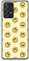 Case Company® - Hoesje geschikt voor Samsung Galaxy A52s 5G hoesje - Smiley N°2 - Soft Cover Telefoonhoesje - Bescherming aan alle Kanten en Schermrand