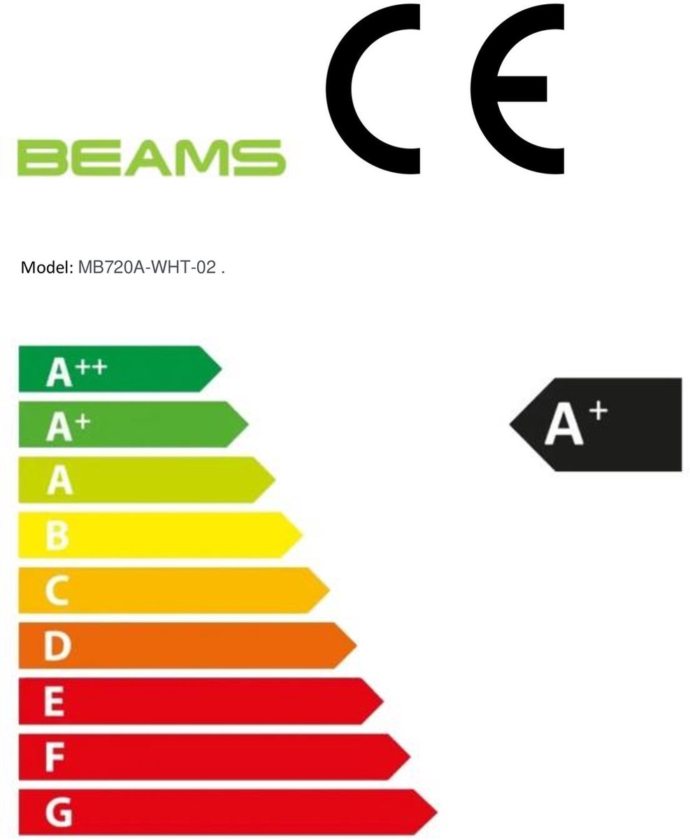 Mr. Beams 20 Lumen Stand Anywhere Light White Verlichting
