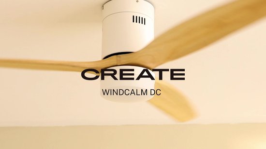 CREATE WINDCALM DC STYLANCE BLANC - Ventilateur de plafond | bol.com