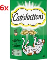 Catisfactions - Kattensnack Catnip - Kattenkruid - 6x60g