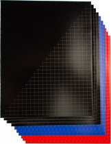 Carnet A5 80 pages carrées 10mm 210x165mm rétractable avec 10 pièces K-500222-10