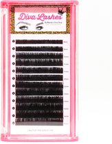 diva lashes wimperextensions C krul 0,10 12 MM