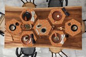 Napperons hexagon - Sets de table - Set de table hexagone - Vintage - Motifs - Fleurs - Oranje - 10 pièces