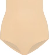 Bye Bra Invisible Hoge Slip, Corrigerende slip met Hoge Taille, Shapewear dames, Beige maat XXL