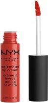 NYX Professional Makeup - Soft Matte Lip Cream - Morocco - Liquid Lipstick - Rood - 8 ml