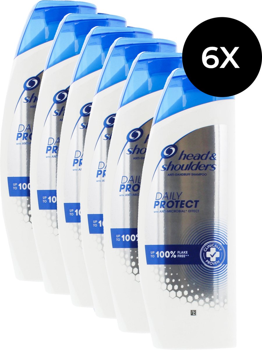 Head & Shoulders Daily Protect Shampoo - 6x 475 ml