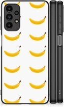 Telefoonhoesje met Naam Geschikt voor Samsung Galaxy A13 4G Silicone Back Cover met Zwarte rand Banana