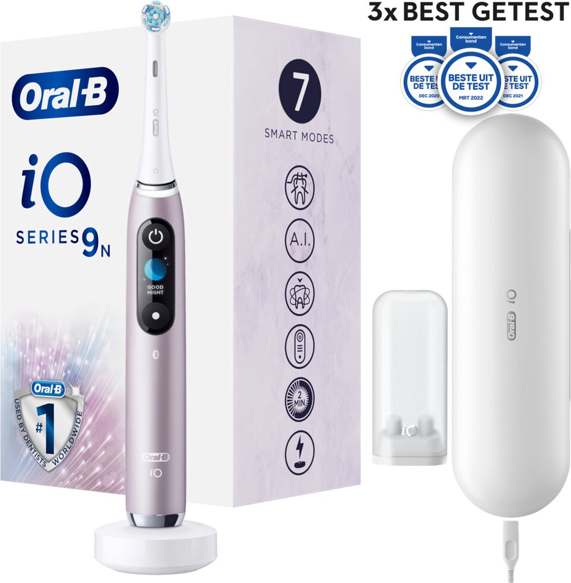 Oral-B iO 9n - Elektrische Tandenborstel - Roze - Oral B