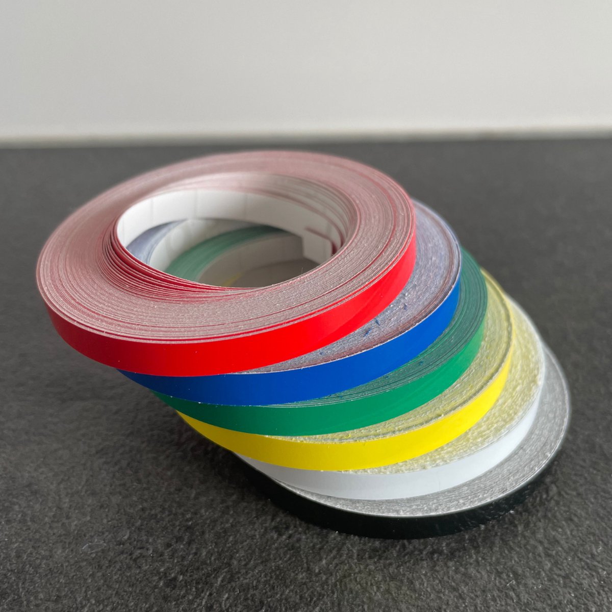 Auto striping tape | Strepen stickers | 9 mm breed | Zwart | Rol van 10  meter |... | bol.com