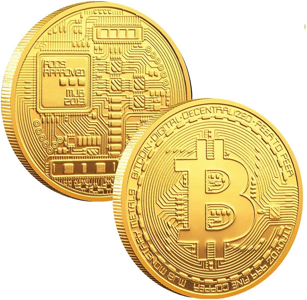 GreatGift® - Crypto Box - Bitcoin - Cadeau voor Hem & Haar - Uniek Cadeau -  In Luxe Box | bol