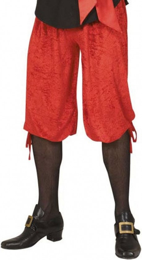 Pantalon pirate rouge en velours | bol.com