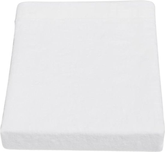 Yumeko laken gewassen linnen wit 180x290