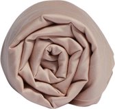 Yumeko kinderlaken katoen satijn dusty roze 120x150