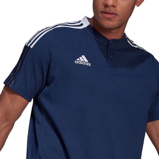 adidas - Polo Tiro 21 - Blauw - Homme - Taille S