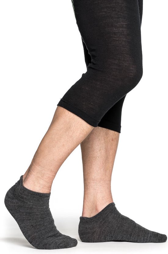 Merino Sokken Shoe Liner Grey bol