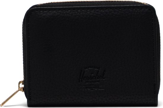 Vegan Leather Wallet | Tyler RFID - Black / Portefeuille gemaakt van vegan leder, met meerdere kaartsleuven / Beperkte Levenslange Garantie / Zwart