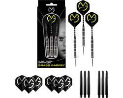 Michael van Gerwen Tungsten Look - 23 gram - inclusief dart flights & dart shafts - dartpijlen - Cadeau