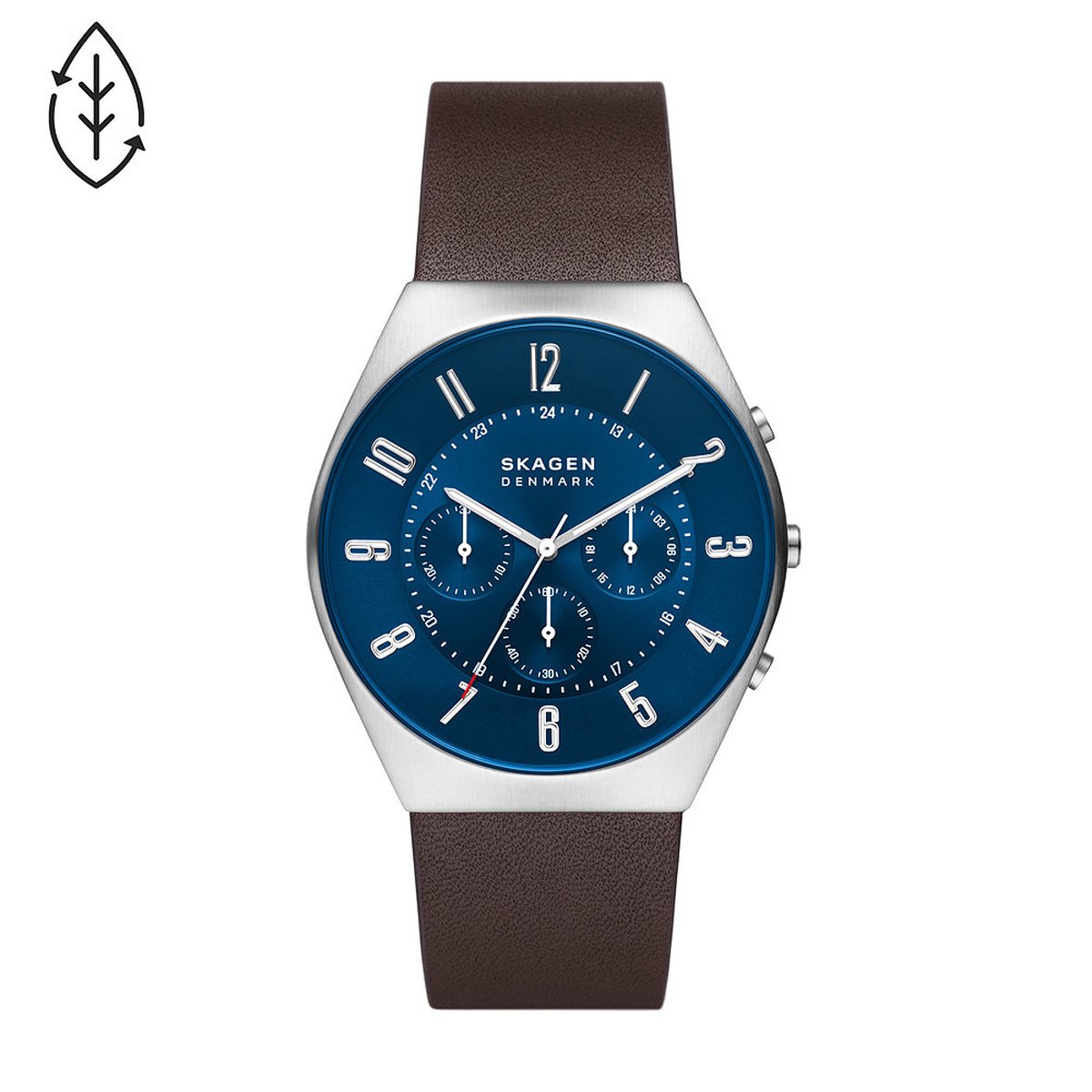 Skagen SKW6842 Herenhorloge 42 mm - Bruin