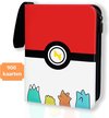 Afbeelding van het spelletje Verzamelmap geschikt voor Pokémon - Map voor 900 kaarten - 9-pocket - verzamelmap - Card sleeves - luxe map