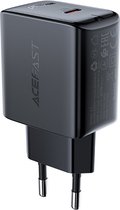 Acefast snellader USB Type C 20W Power Delivery zwart (A1 EU zwart)