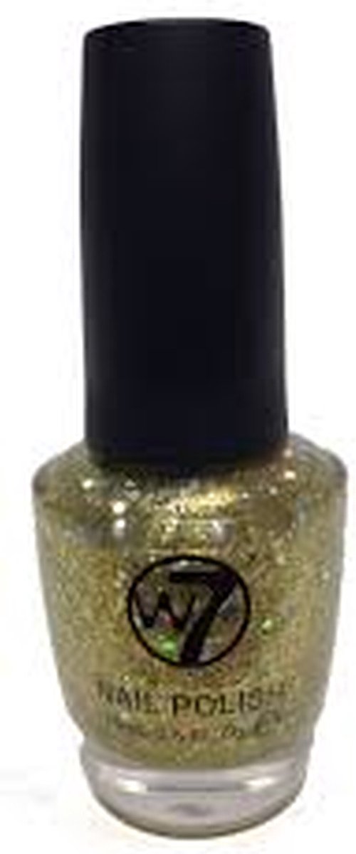 Goedkoopste W7 glitter nagellak - 176 Goldie - Kerst kadotip!