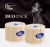 CureTape® Beauty voordeelset - Face Taping - Beauty Taping - Cosmetisch Tapen - 5cm x 5m