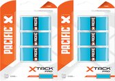 Pacific X Tack Pro Duo Pack - Tennisgrip - 0.55mm - Lichtblauw - 6 Overgrips