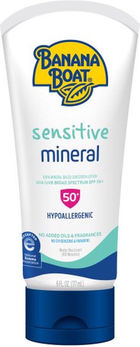 Goedkoopste Banana Boat Sensitive Mineral 177 ml