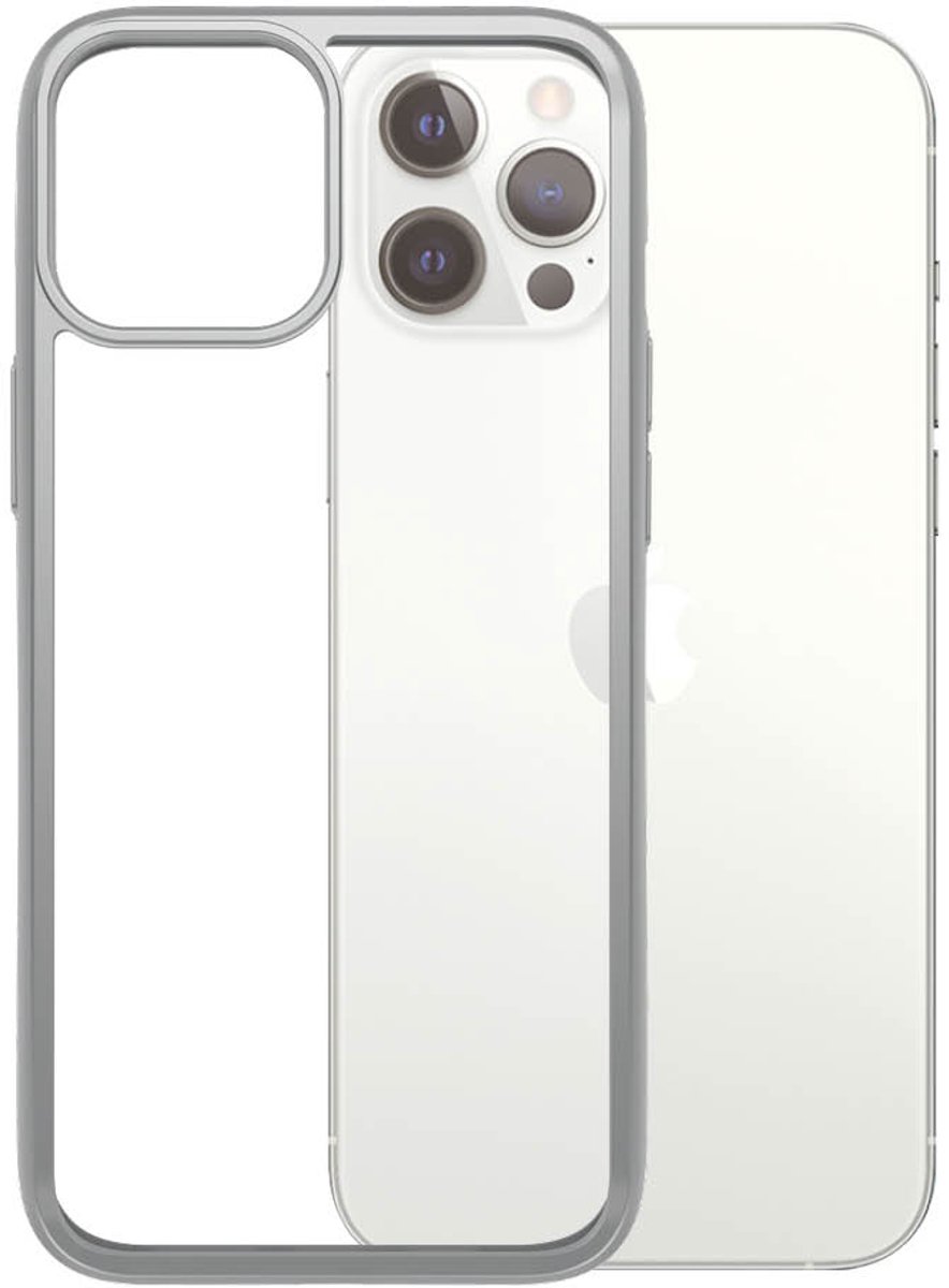PanzerGlass ClearCaseColor Apple iPhone 12 Pro MAX Satin Silver