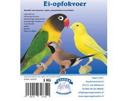 Zagers eivoer - opfokvoer 1 kg
