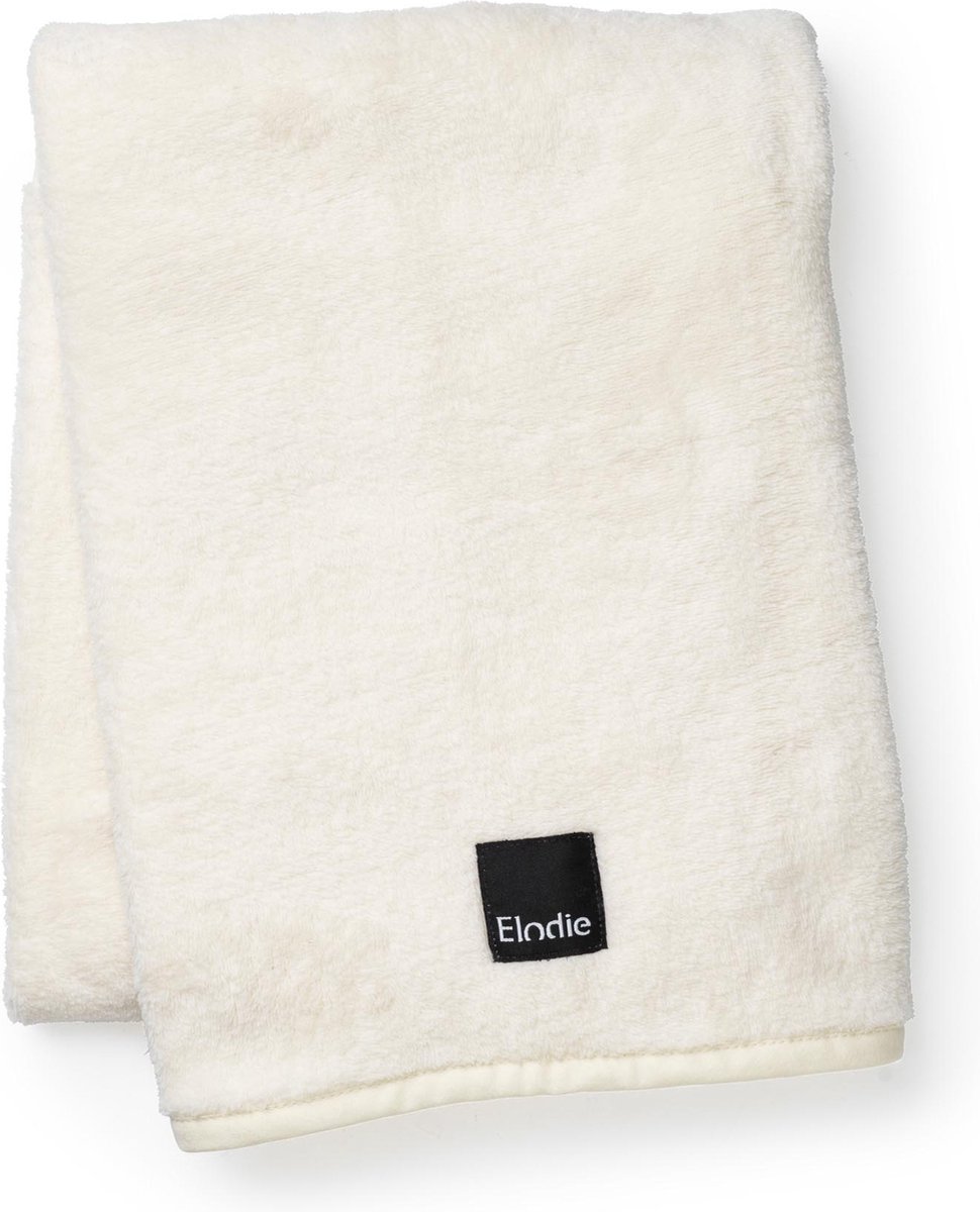 Elodie Pearl Velvet baby deken- Wiegdeken - Dekentje - Shearling (75x100cm)