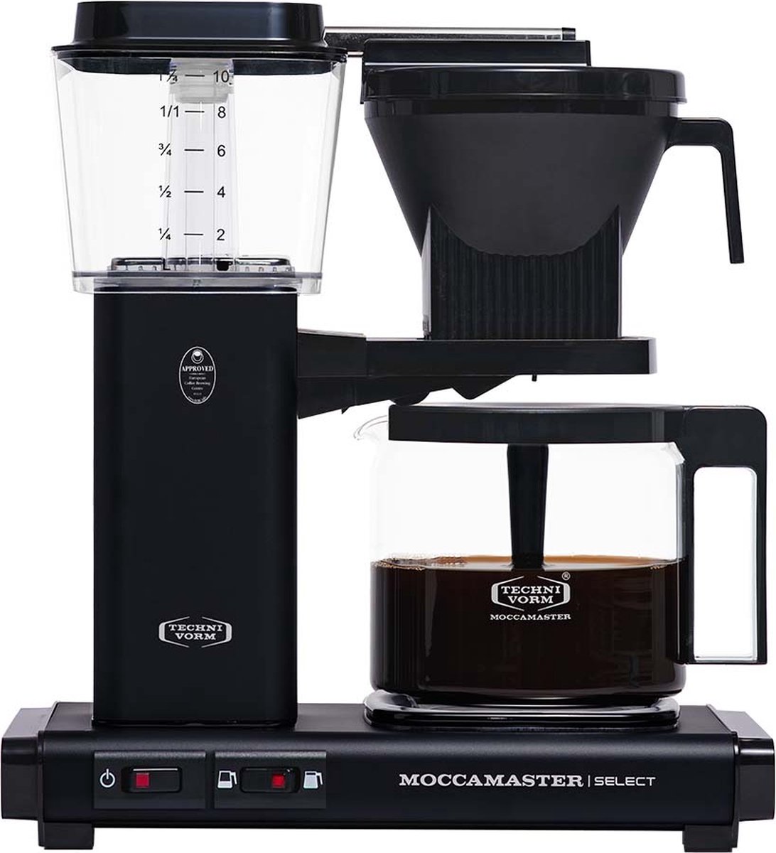 Filterkoffiemachine KBG Select Matt Black – Moccamaster
