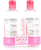 Bioderma Sensibio H2o Make Up Removing Micelle Solution 2X 500ml