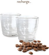 Nespresso Glas | Espresso Glas | 2 Stuks | 85 ml | Dubbelwandig | bol.com