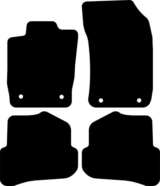 Rubber automatten Audi A4 2015-2021 | GL 0252