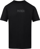 Patrón Wear - T-shirt - Oversized Brand T-shirt Black/Black - Maat XXL