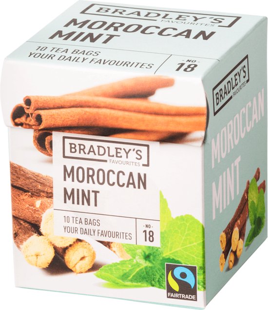 Bradley's | Favourites | Moroccan Mint n.18 | 6 x 10 stuks